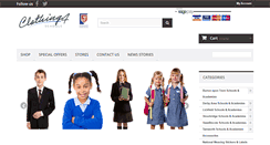 Desktop Screenshot of clothing4schools.com